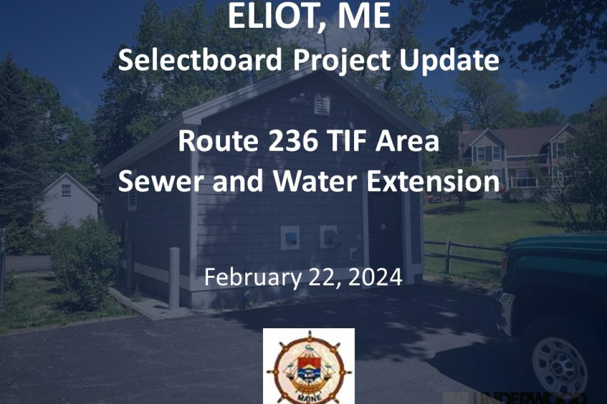Route 236 TIF Area  Sewer and Water Extension