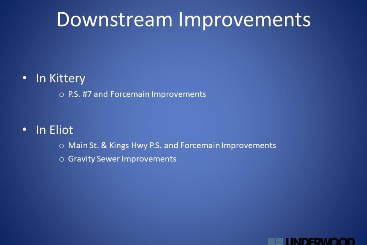 Downstream Improvements